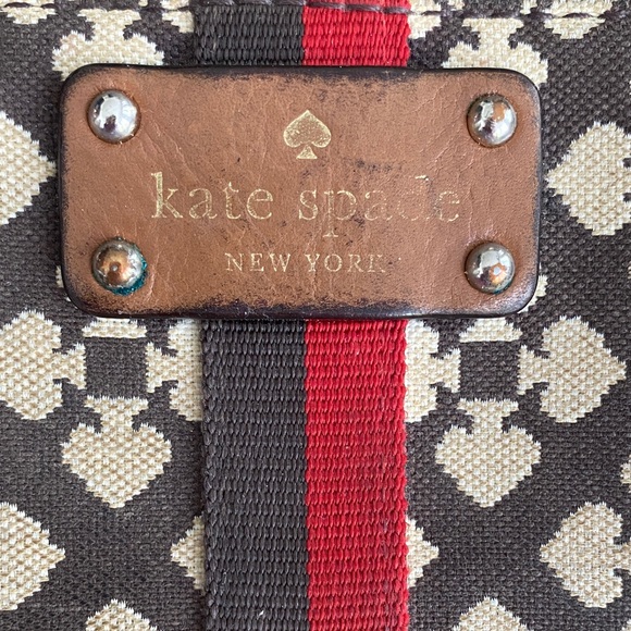 Kate Spade Black and Red Patterned Wallet - Picture 5 of 7